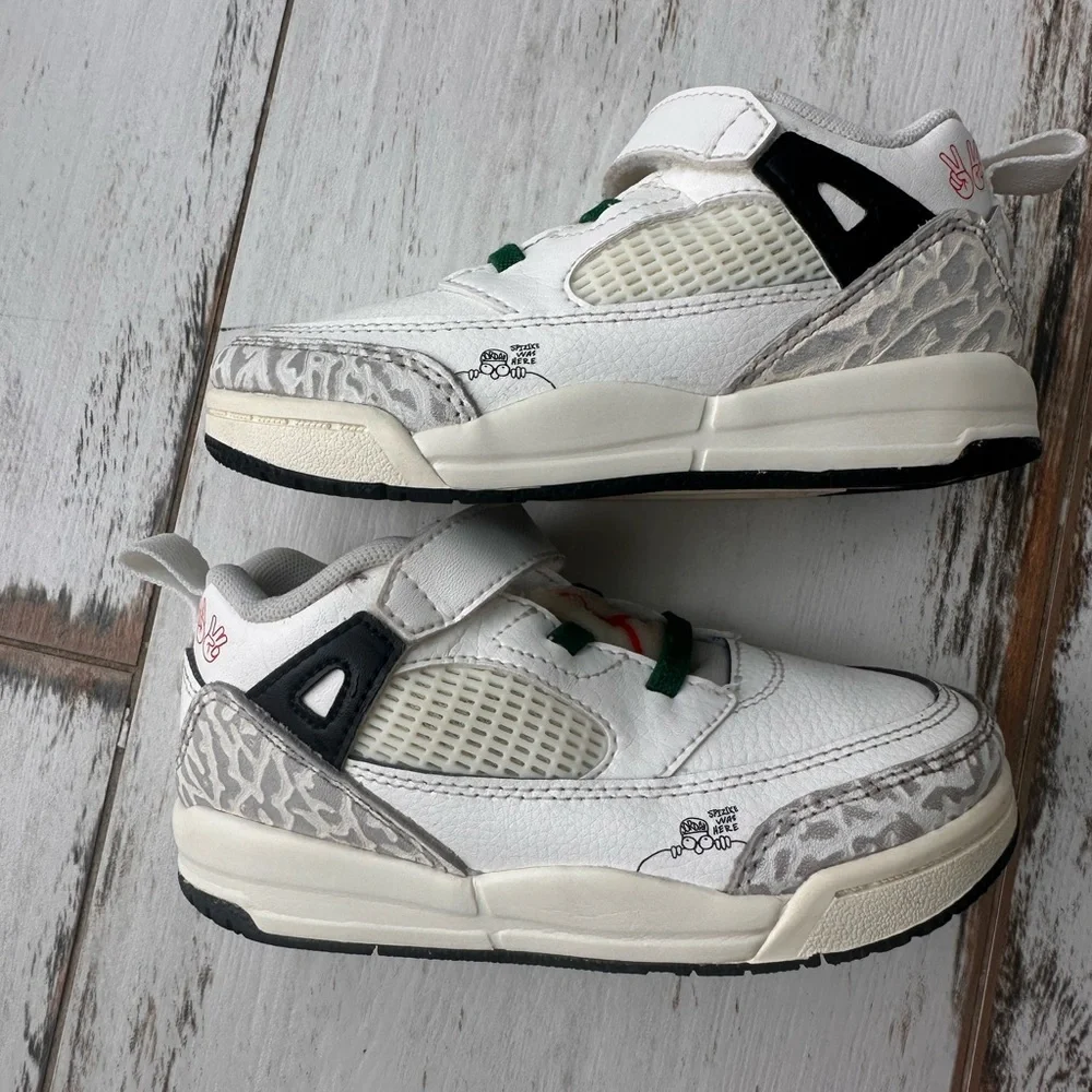 JORDAN SPIZIKE LOW KIDS SHOES 9C